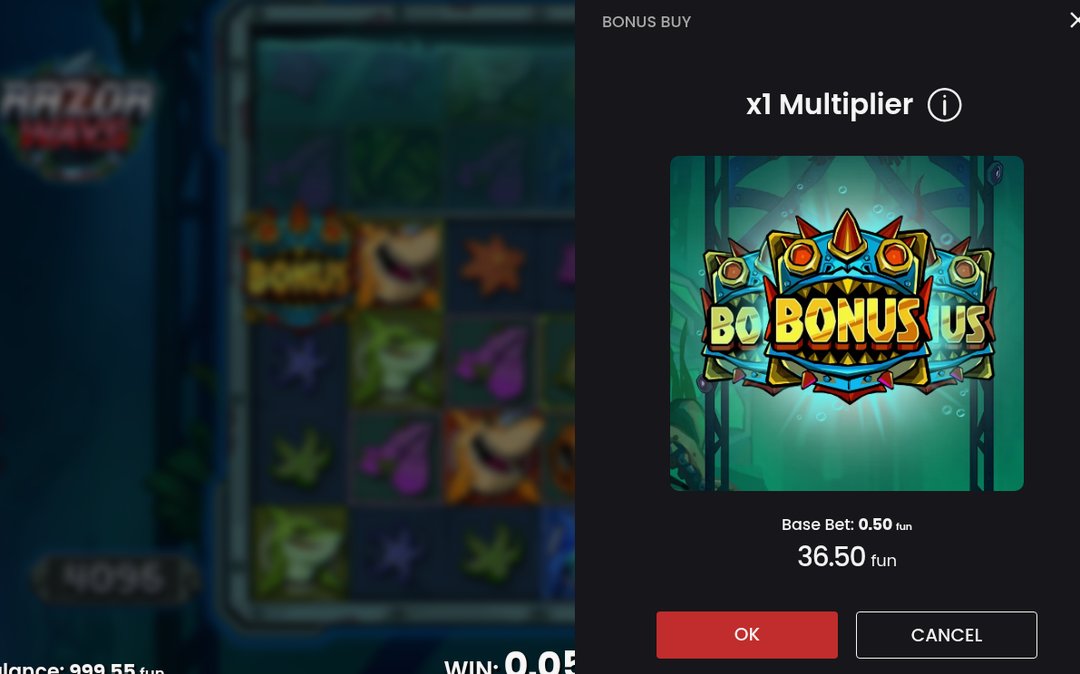 Glowing Mystery-symboler som höjer Total Multiplier-nivån